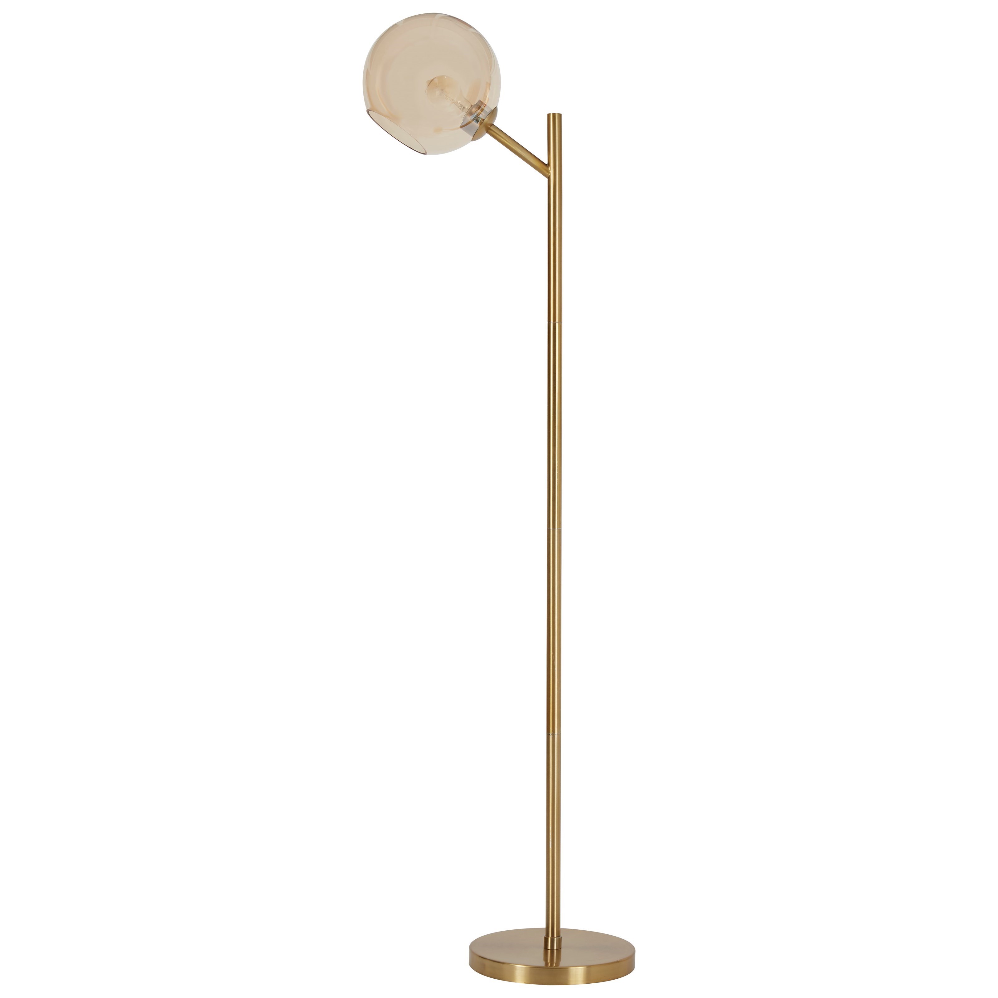 Signature Design by Ashley Lamps Contemporary Abanson Gold Finish